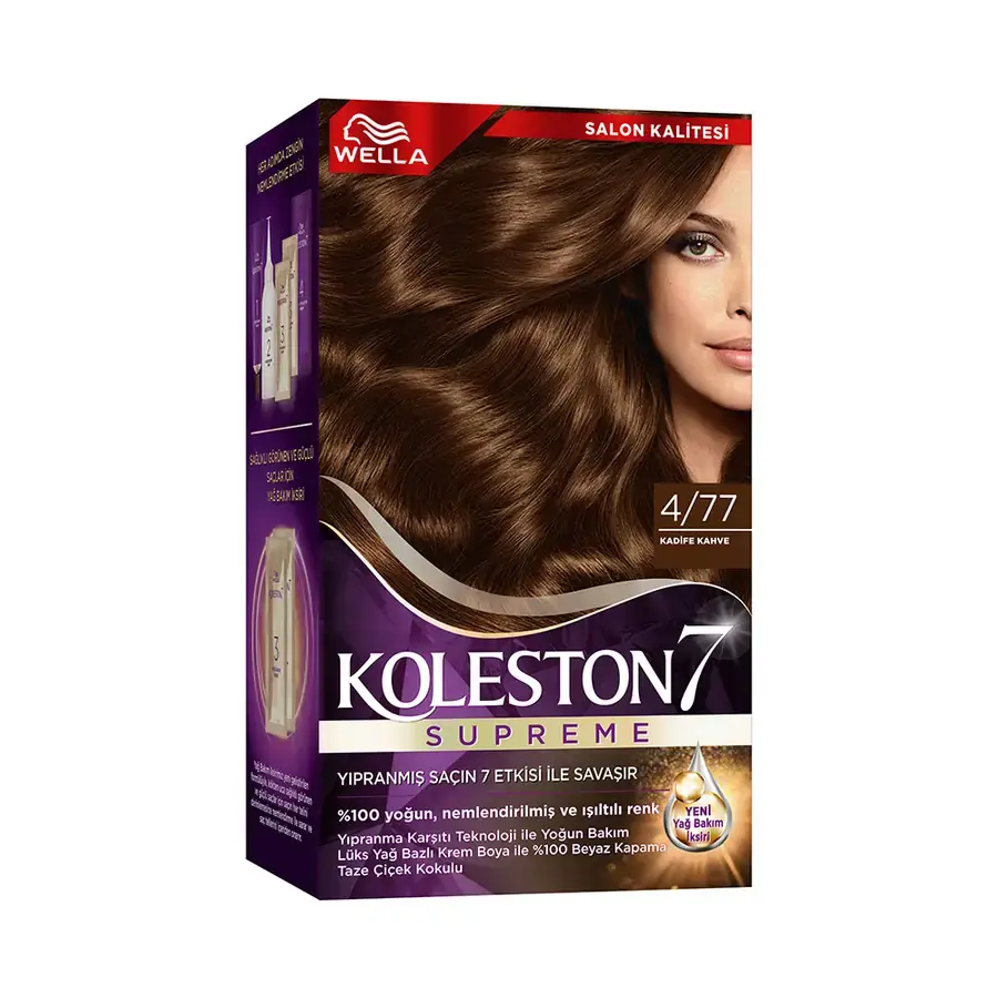KOLESTON SET 4/77 KADİFE KAHVE