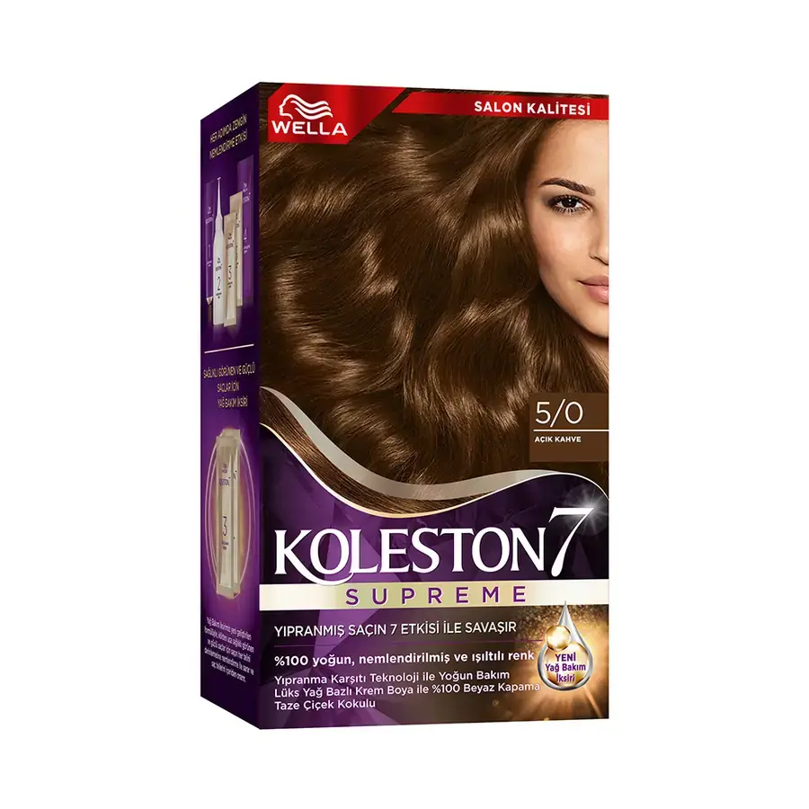 KOLESTON SET 5/0 AÇIK KAHVE