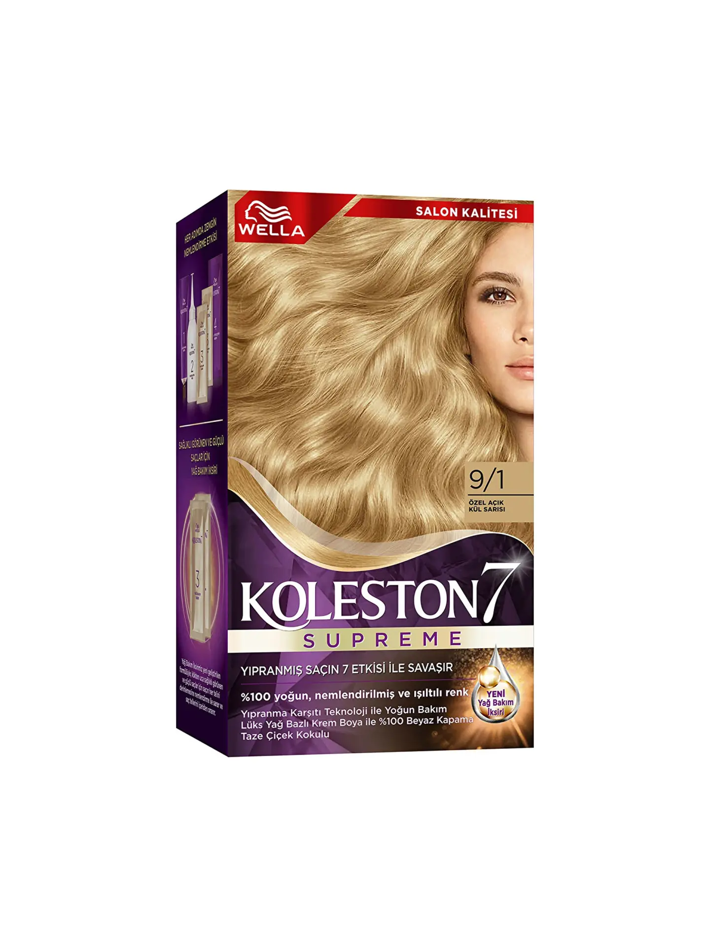 KOLESTON SET 9/1 ÖZEL AÇIK KÜL SARISI