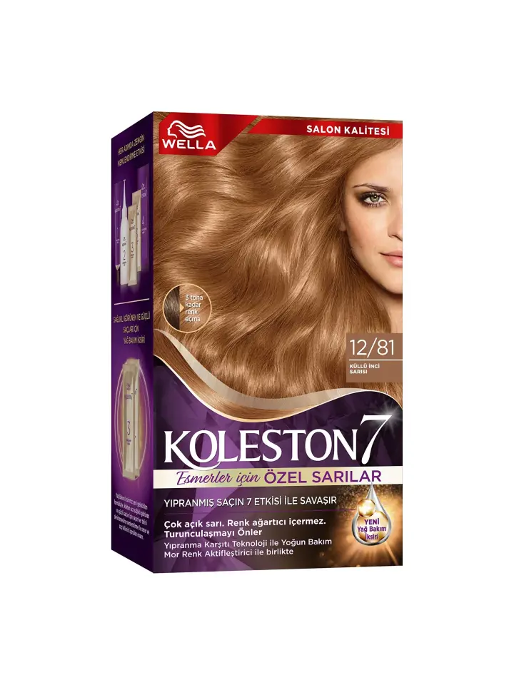 KOLESTON SET 12/81 KÜLLÜ İNCİ SARISI