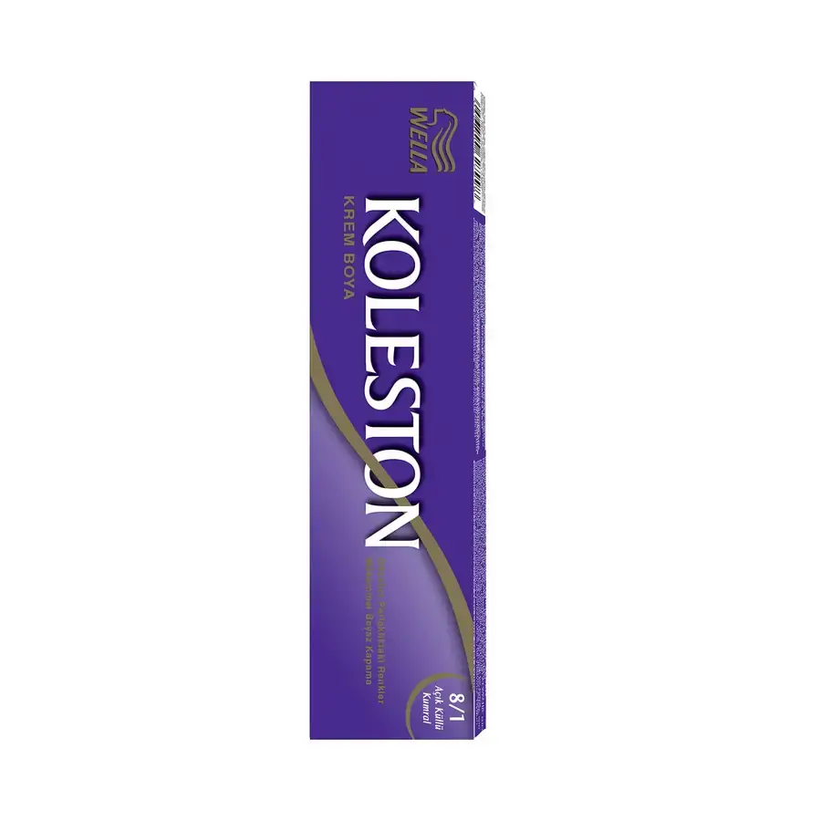 KOLESTON TÜP 8/1 KÜLLÜ AÇIK KUMRAL(OKSİDAN DAHİL)