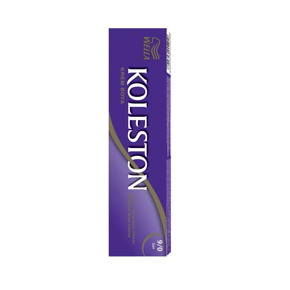 KOLESTON TÜP 9/0 SARI(OKSİDAN DAHİL)