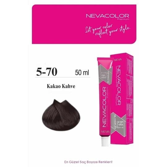 NEVA COLOR TÜP 5,70 KAKAO KAHVE(OKSİDAN DAHİL)