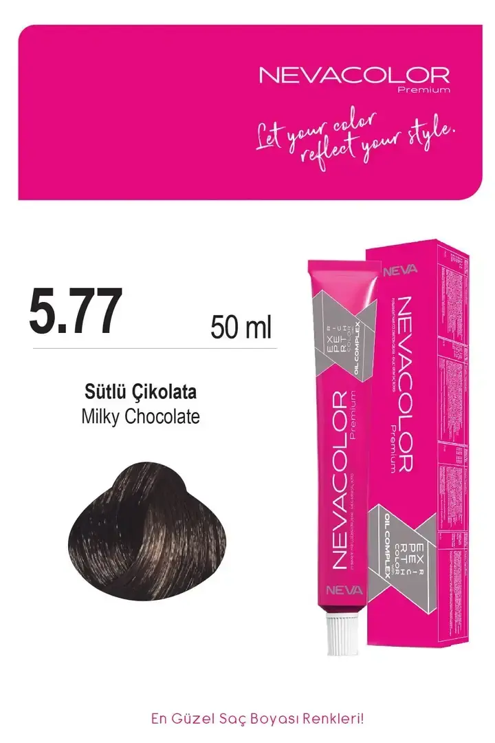 NEVA COLOR TÜP 5,77 SÜTLÜ ÇİKOLATA(OKSİDAN DAHİL)