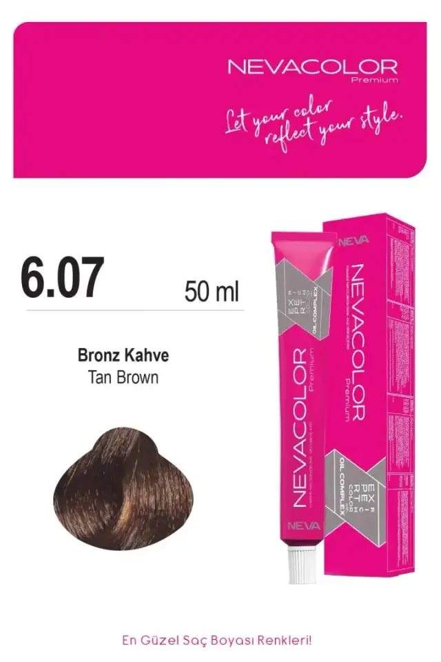 NEVA COLOR TÜP 6,07 BRONZ KAHVE(OKSİDAN DAHİL)