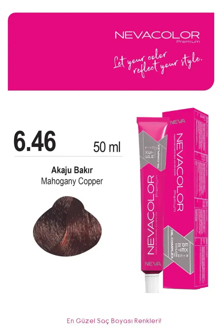 NEVA COLOR TÜP 6,46 AKAJU BAKIR(OKSİDAN DAHİL)