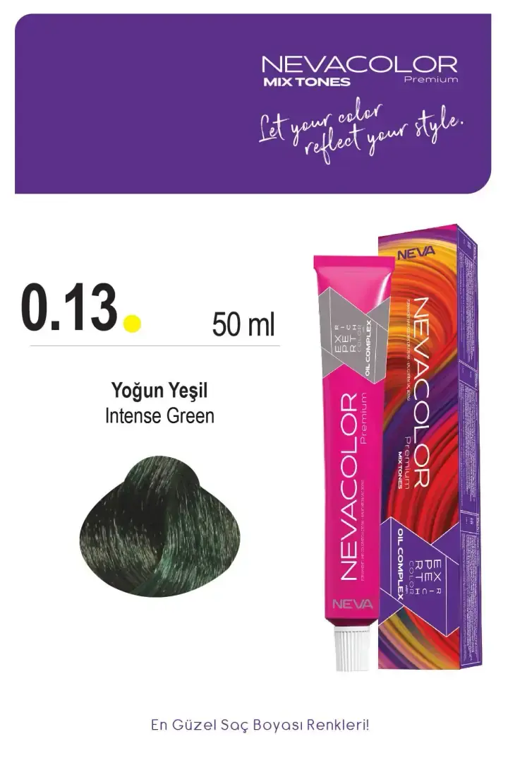 NEVA COLOR TÜP 0,13 YOĞUN YEŞİL(OKSİDAN DAHİL)