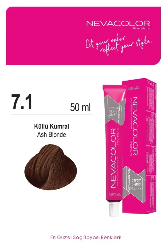 NEVA COLOR TÜP 7,1 KÜLLÜ KUMRAL(OKSİDAN DAHİL)