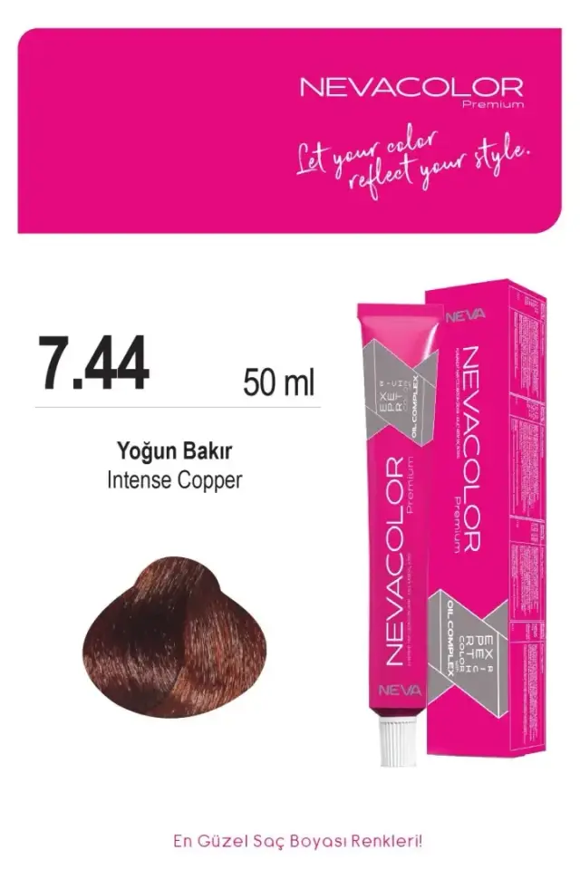 NEVA COLOR TÜP 7,44 YOĞUN BAKIR(OKSİDAN DAHİL)