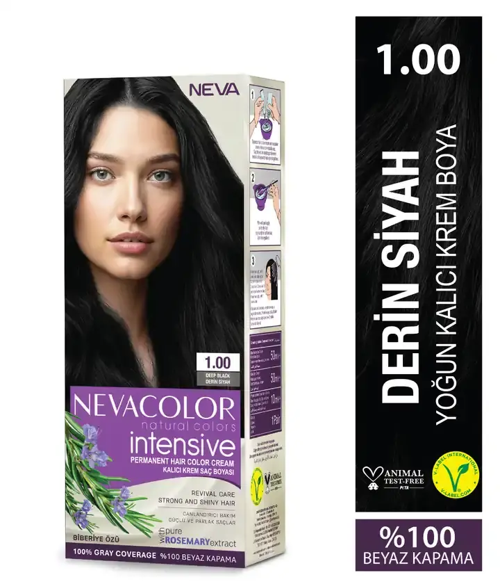 NEVA COLOR NATURAL İNTENSİVE 1,00 DERİN SİYAH