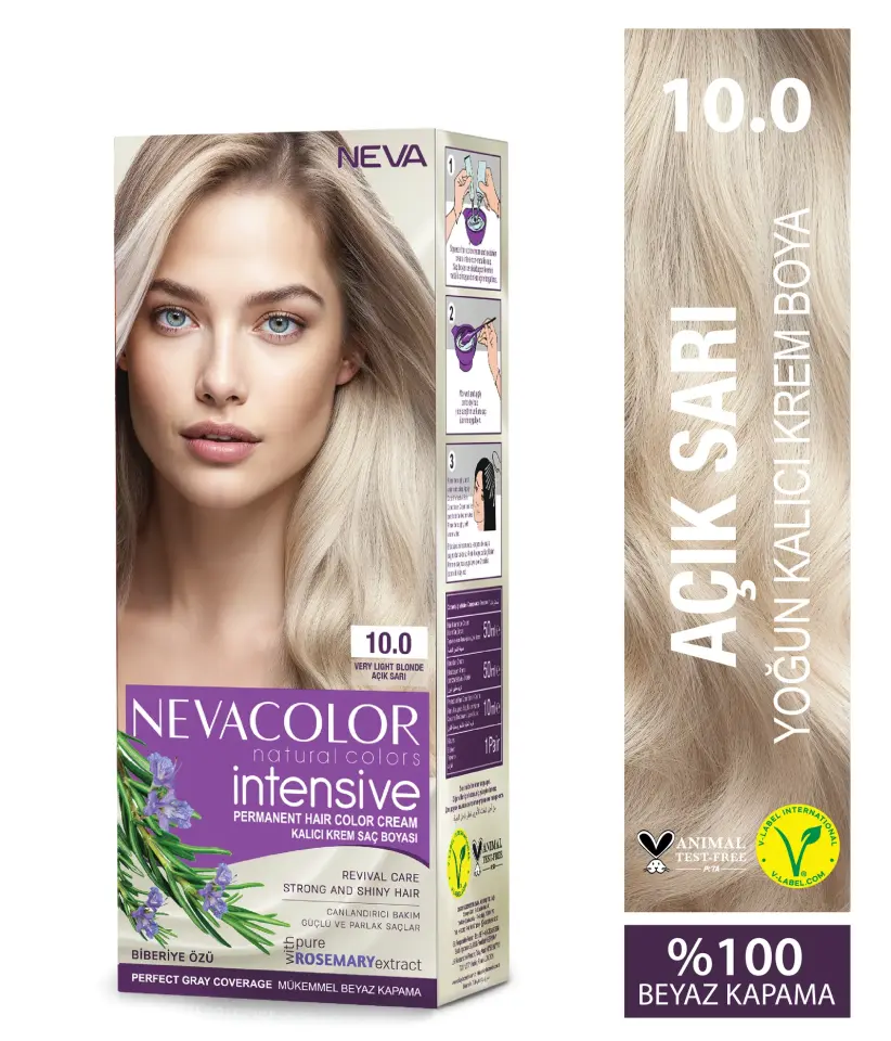 NEVA COLOR NATURAL İNTENSİVE 10,0 AÇIK SARI
