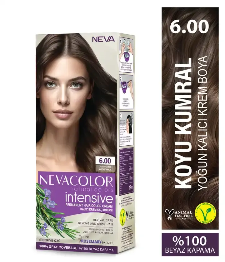 NEVA COLOR NATURAL İNTENSİVE 6,00 KOYU KUMRAL
