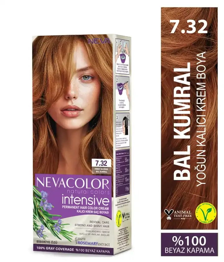 NEVA COLOR NATURAL İNTENSİVE 7,32 BAL KUMRAL