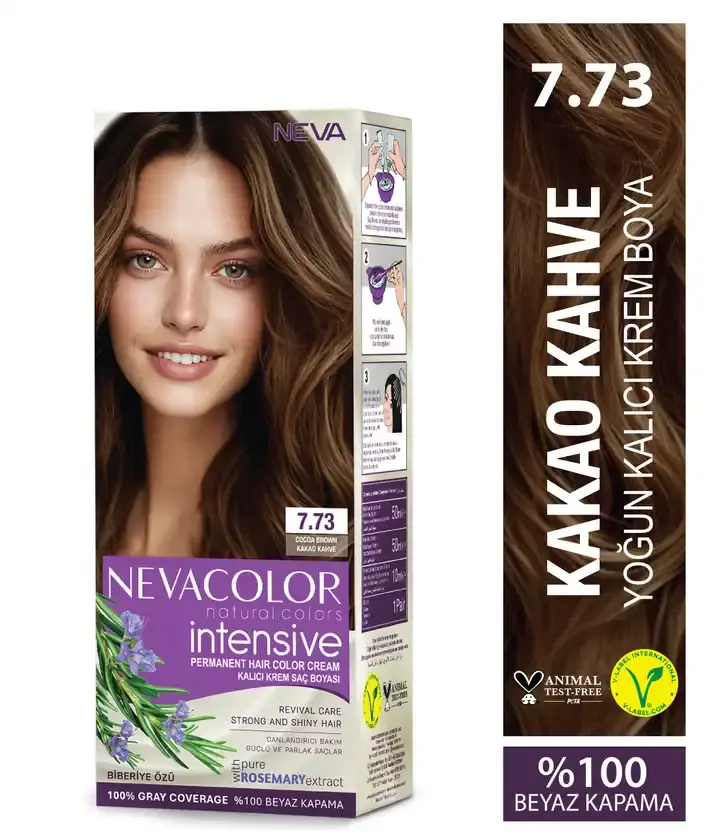 NEVA COLOR NATURAL İNTENSİVE 7,73 KAKAO KAHVE