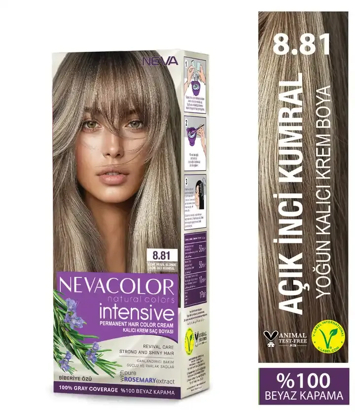 NEVA COLOR NATURAL İNTENSİVE 8,81 AÇIK İNCİ KUMRAL